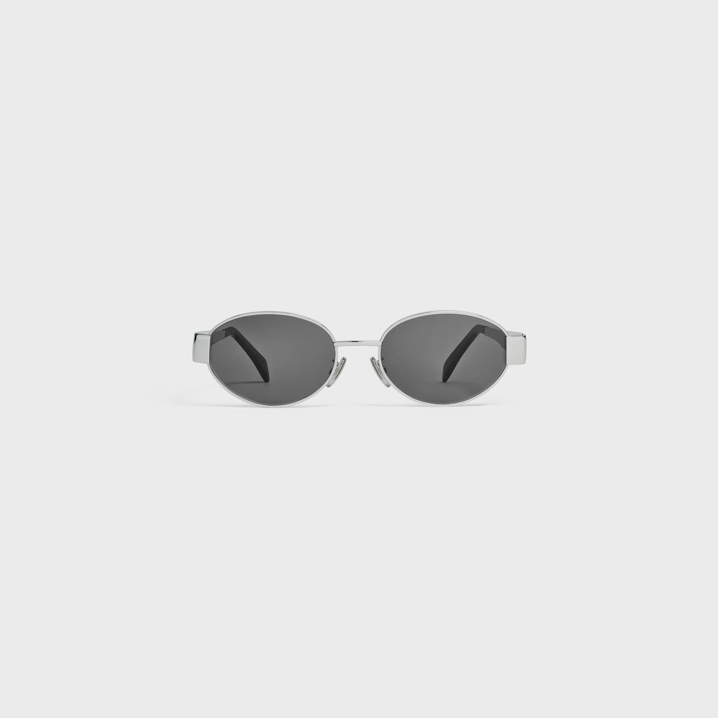 OVAL "CC" METAL SUNGLASSES