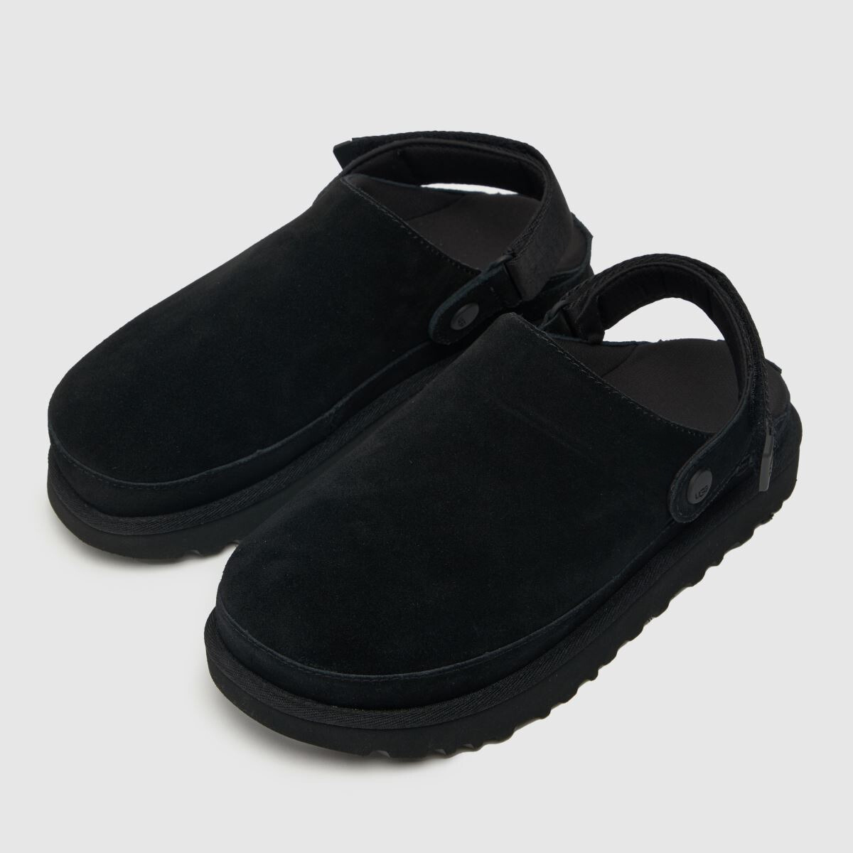 Suede Clogs