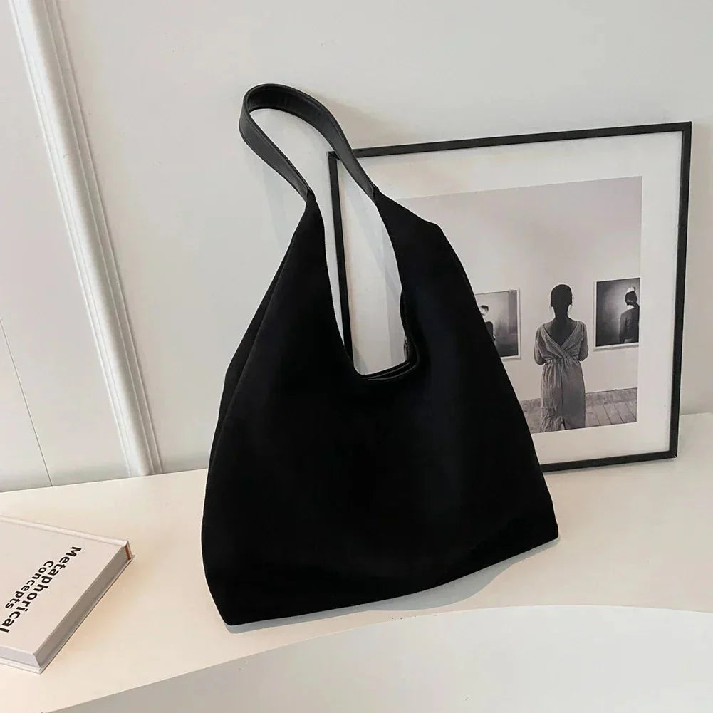 Suede Tote Bag